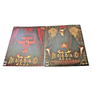 Vtg Diablo II & Lord of Destruction PC Instruction Manuals Only 2000–2001